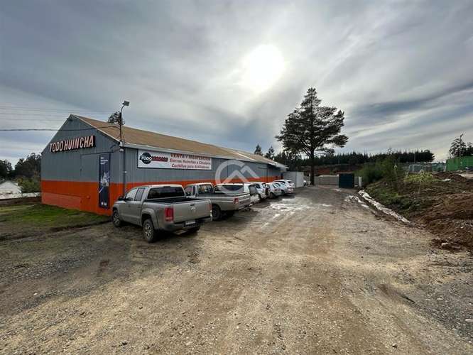 Arriendo Terreno Industrial 10.000m2 con Galpón Ruta L-30-M