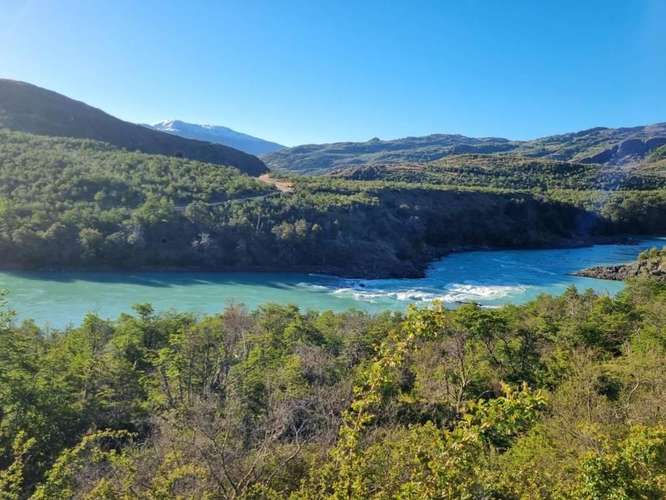 6 hectáreas en carretera austral, metros del Río Baker
