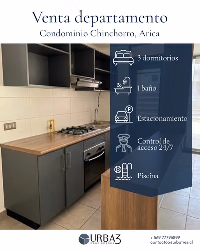 Venta Departamento Condominio Chinchorro, Arica - Imagen 1