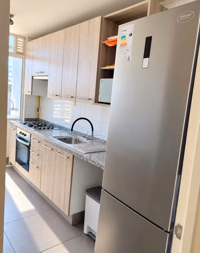Arriendo departamento equipado Condominio City Center