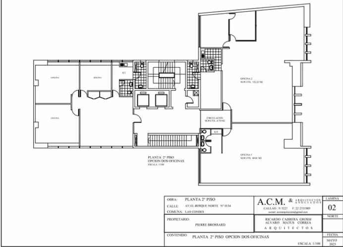 OFICINAS DESDE 90M2 HASTA 250M2 EDIFICIO CLASE B - Imagen 14