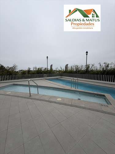 Se arrienda bello apartamento en Bosques de Montemar nuevo  a  estrenar