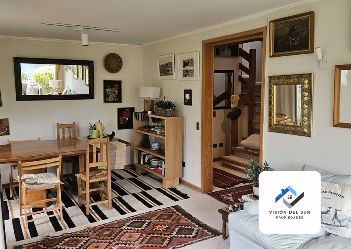 PUCÓN CASA EN VENTA 4D 3B 2E Condominio Casa Bosque