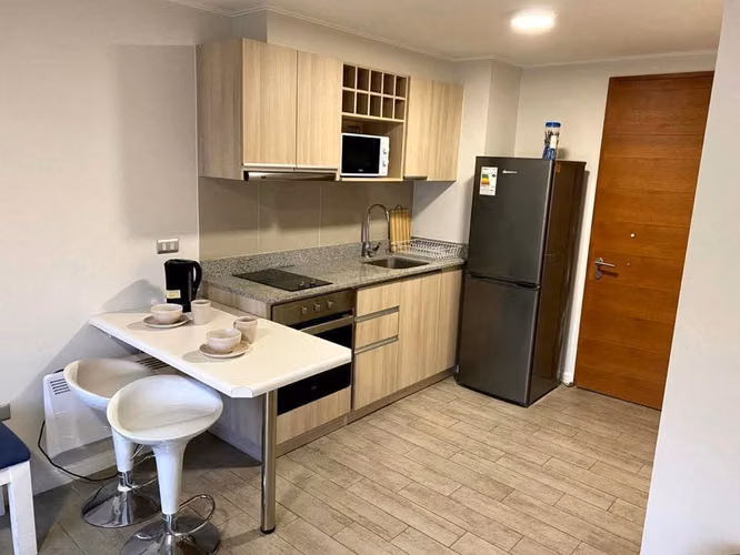VENDE hermoso departamento estudio, edificio Maringá City Home, Temuco. - Imagen 4