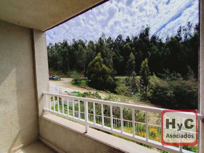Departamento 3D con terraza, vista despejada y luminoso
