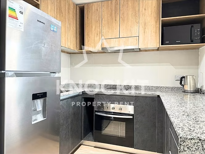 Arriendo Depto 1D1B en Nueva Uno 6476 semiamoblado - Imagen 1