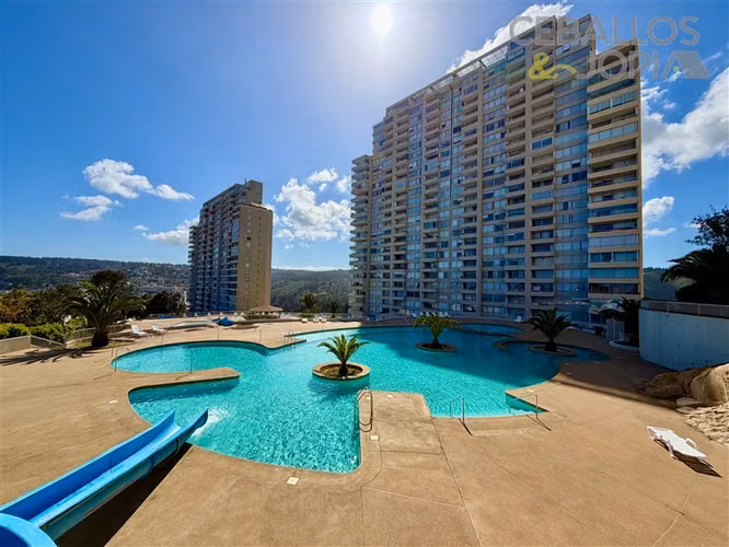 Departamento en venta de 2 dorm. en Viña del Mar