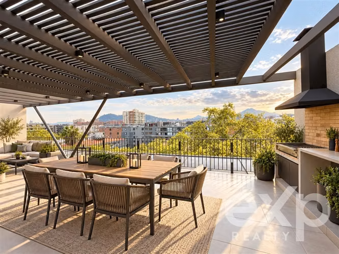 Moderno Depto 2D+2B+E+B, Edificio Boutique, Providencia - Imagen 17