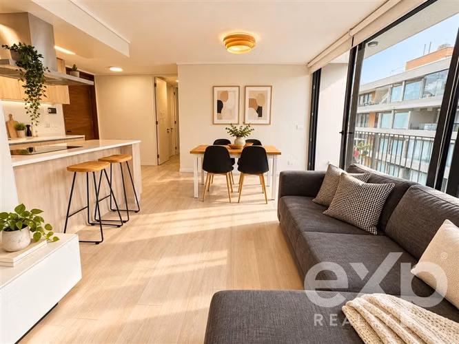 Moderno Depto 2D+2B+E+B, Edificio Boutique, Providencia - Imagen 4