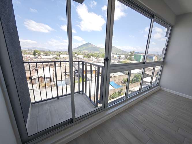 50% Arriendo depto nuevo 1D+1B+Bodega+Terraza+conexion a lavadora, Conchalí