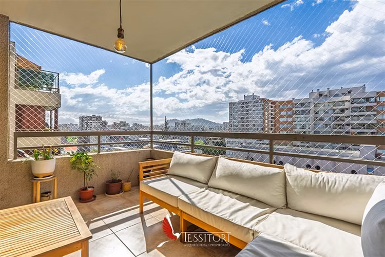 Depto 3D 2B con terraza y piscina, est. y bod. - Plaza Ñuñoa - Imagen 15