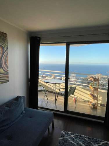 Valparaíso Preciosa Vista Mar, 2d2b Terraza, Piscina, Estacionamiento y Bodega
