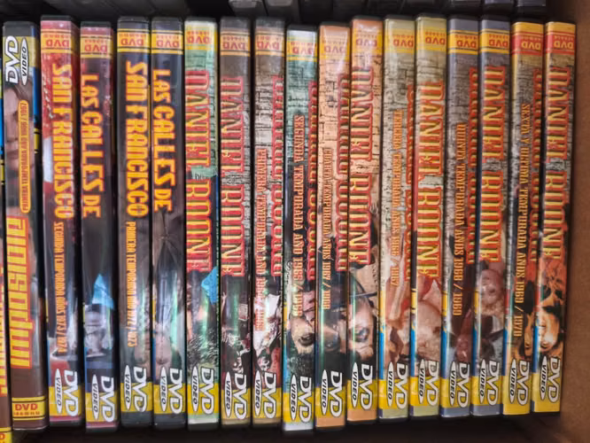 Gran colección retro 285 DVD usados - Series, Anime, Películas y Clásicos