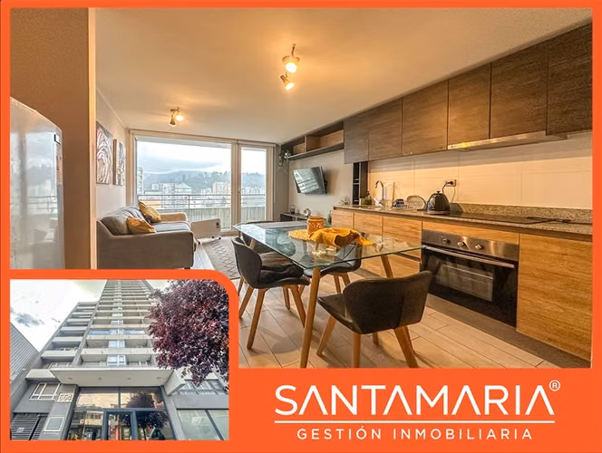 Arriendo Dpto. 2 Dorm en Tucapel, Concepción Centro - Imagen 1