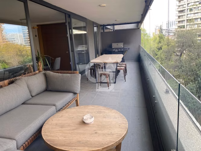Arriendo Elegante Dpto. Las Condes, Terraza, Estac. CBG - Imagen 3