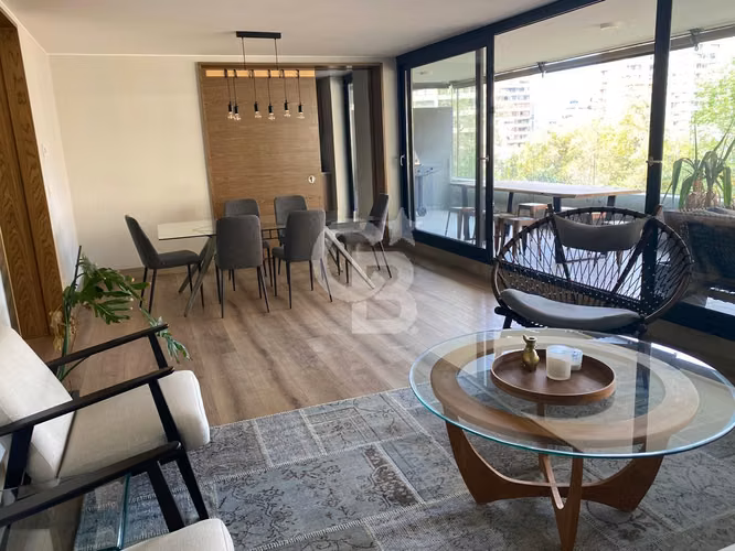 Arriendo Elegante Dpto. Las Condes, Terraza, Estac. CBG - Imagen 2
