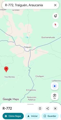 Vende campo de 21 hectáreas en Traiguén, Novena Región, rol chileno, sector muy tranquilo