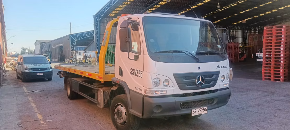 CAMION GRUA MERCEDES BENZ