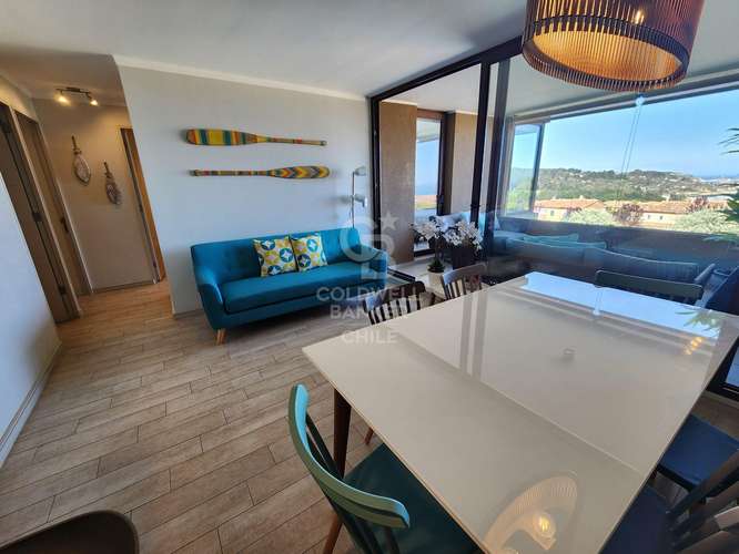 Arriendo Amoblado 3D/2B | Vista al Mar Santa Augusta