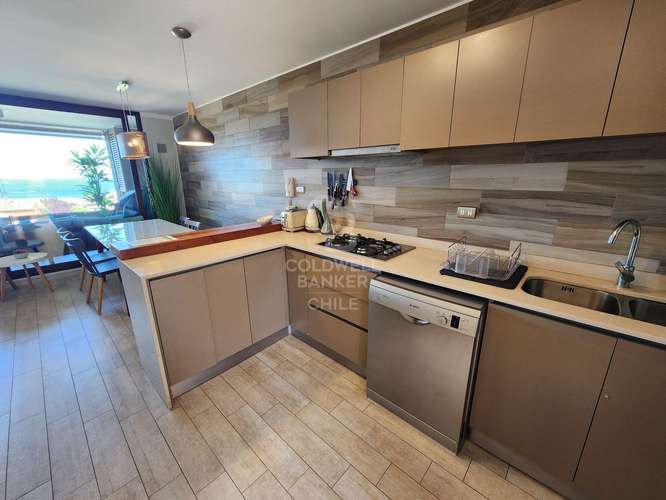 Arriendo Amoblado 3D/2B | Vista al Mar Santa Augusta