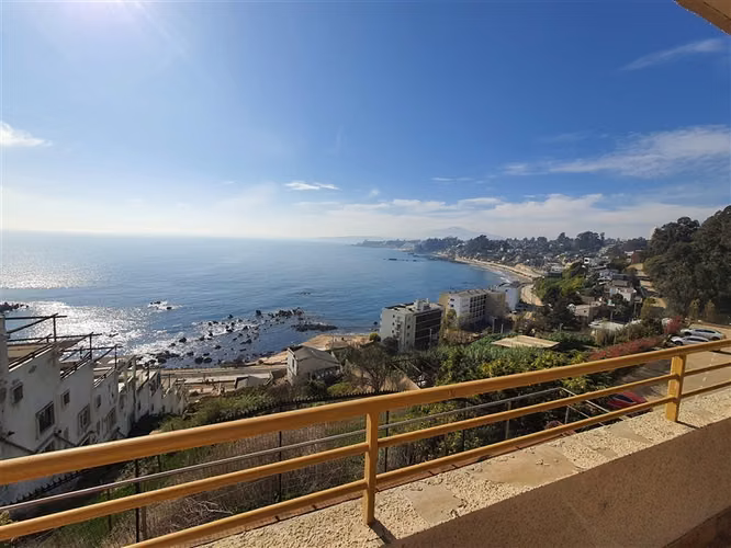 En Arriendo Departamento Vista Al Mar, 2 Dormitorios, Concón - Imagen 2