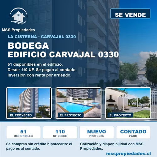 Bodega en venta en La Cisterna