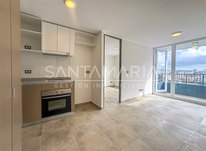 Arriendo Depto. de 1D con estac. en calle Maipú, Concepción. - Imagen 5