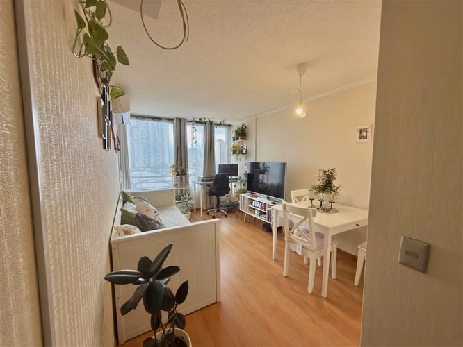Departamento en arriendo de 1 dorm. en San Miguel