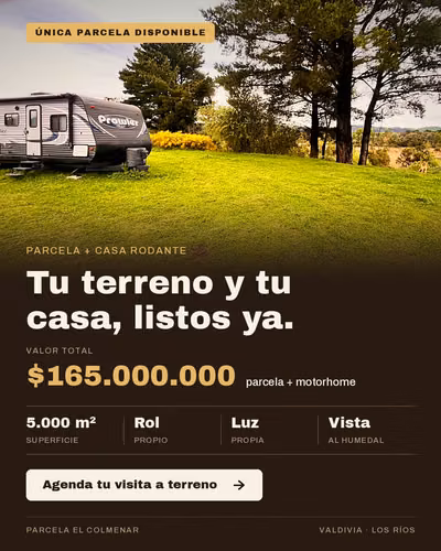 Parcela + casa rodante en un solo valor - Imagen 3