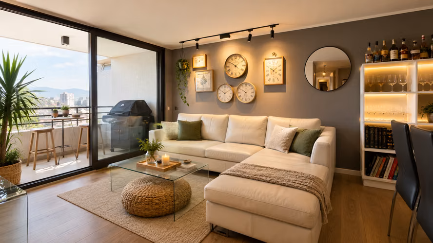 VENTA DEPARTAMENTO 2HAB 2BA LAS CONDES