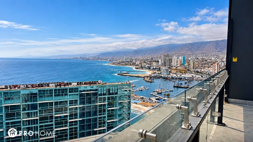 Arriendo Depto 1D1B Amoblado Vista al Mar Antofagasta - Imagen 8