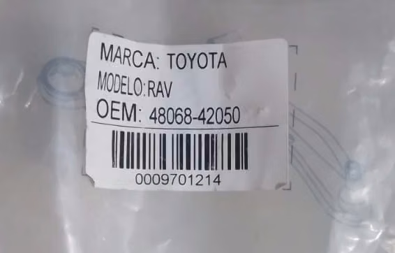 Par de Bandejas Suspensión Toyota RAV - Imagen 2