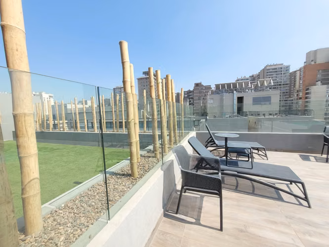 OPORTUNIDAD METRO SANTA ISABEL 2D+2B+PISCINA+EDIFICIO FULL EQUIPADO - Imagen 2