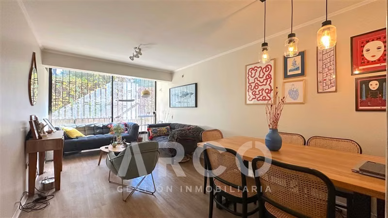 Departamento en arriendo de 2 dorm. en Providencia