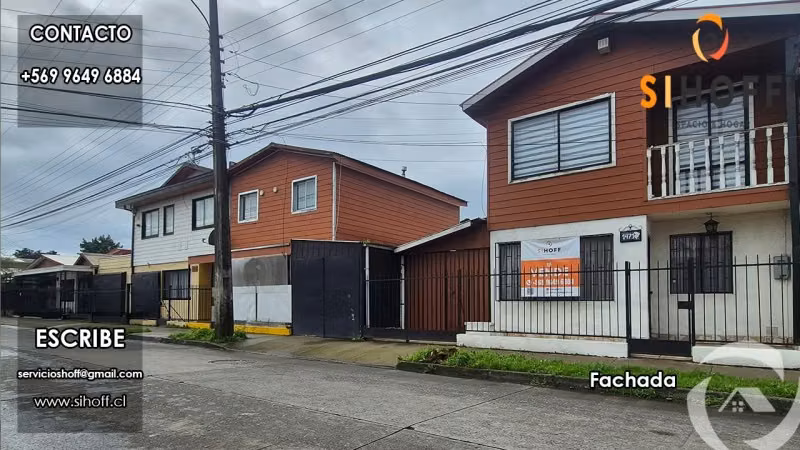 Se Vende Casa en Villa Los Volcanes II, Chillán
