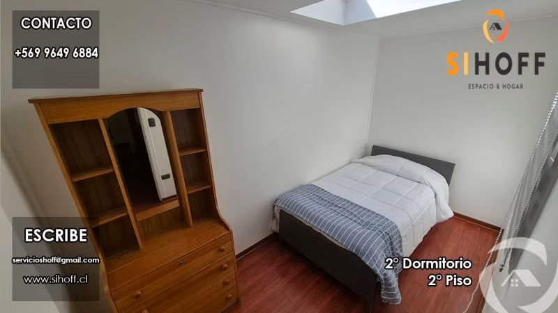 Se Arrienda Casa Amoblada en Sector Rio Viejo, Chillán