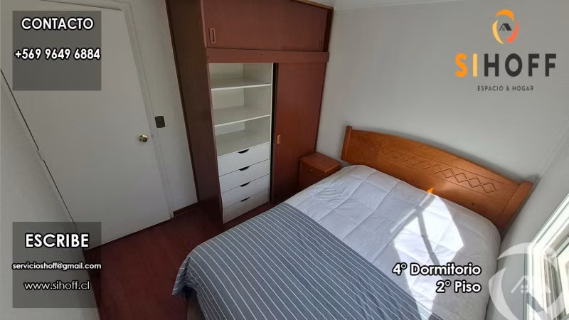 Se Arrienda Casa Amoblada en Sector Rio Viejo, Chillán