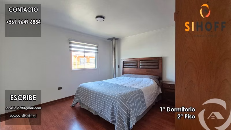 Se Arrienda Casa Amoblada en Sector Rio Viejo, Chillán