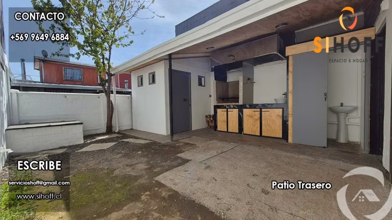 Se Arrienda Casa Amoblada en Sector Rio Viejo, Chillán