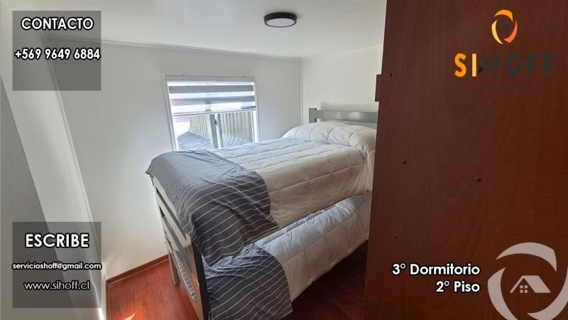 Se Arrienda Casa Amoblada en Sector Rio Viejo, Chillán