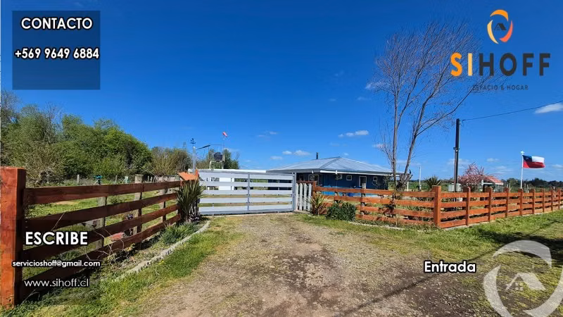 Se Vende Parcela con Casa en Sector Parque Lantaño, Chillán
