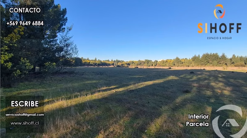Se Vende Parcela de 6250 en Sector Tejeria, Comuna de Pinto