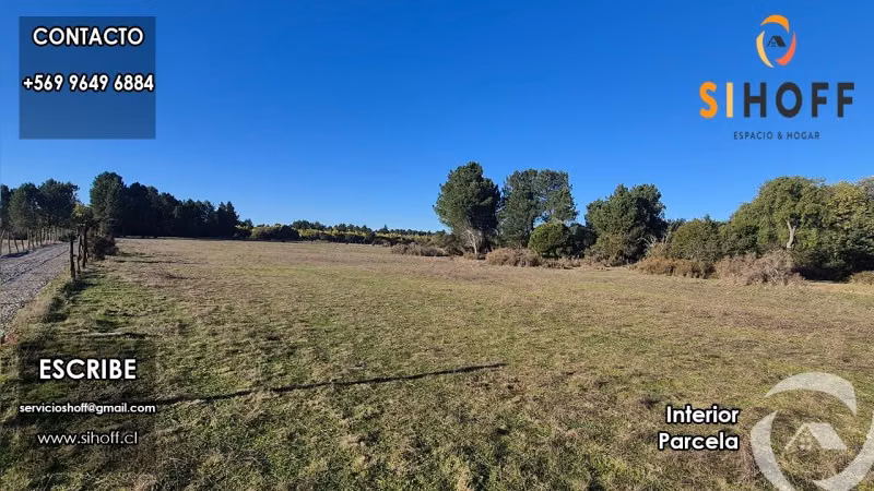 Se Vende Parcela de 5000 en Sector Tejeria, Comuna de Pinto