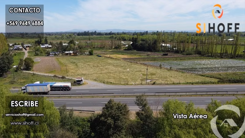 Se Arriendan Sitios Industriales a Orilla Carretera, Chillán