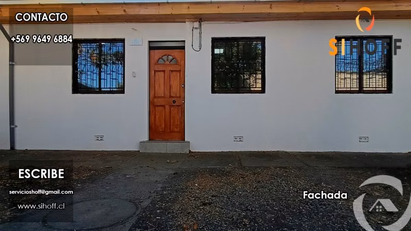 Se Arrienda Casa en Calle Las Rosas, Chillán