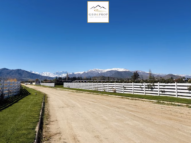 Parcela urbanizada 7800  m²  Condominio Doña Gabriela San Esteban