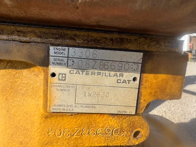 Motor Caterpillar 3306DI reparado