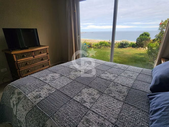 Santa Augusta Quintay | 4D con jardín y vista al mar