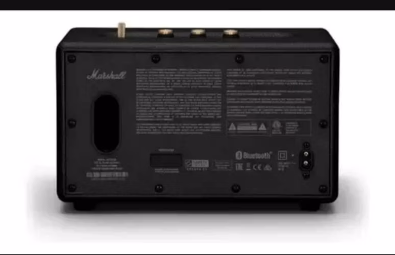 Parlante Marshall Acton Lii, Bluetooth Negro