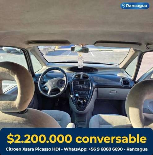 * CITROEN XSARA PICASSO HDI 2.0 DIESEL - $2.200.000 CONVERSABLE *